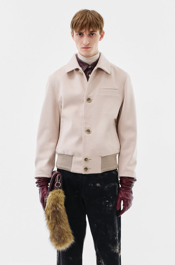 Fox Tail Keychain, Faux-Fur Brown