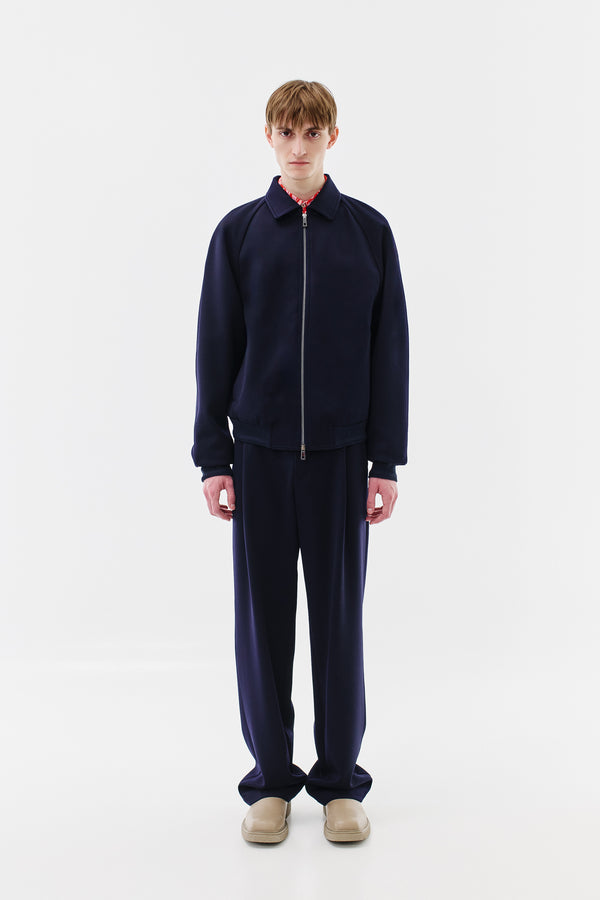 Blouson Virgin Wool, Navy