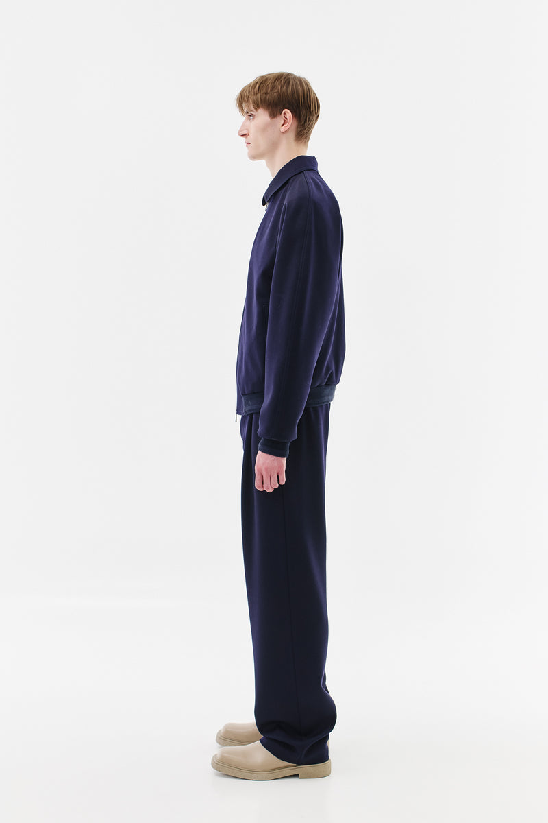 Blouson Virgin Wool, Navy