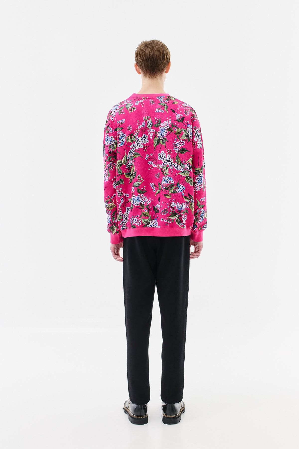 Sweater Floral, Pink