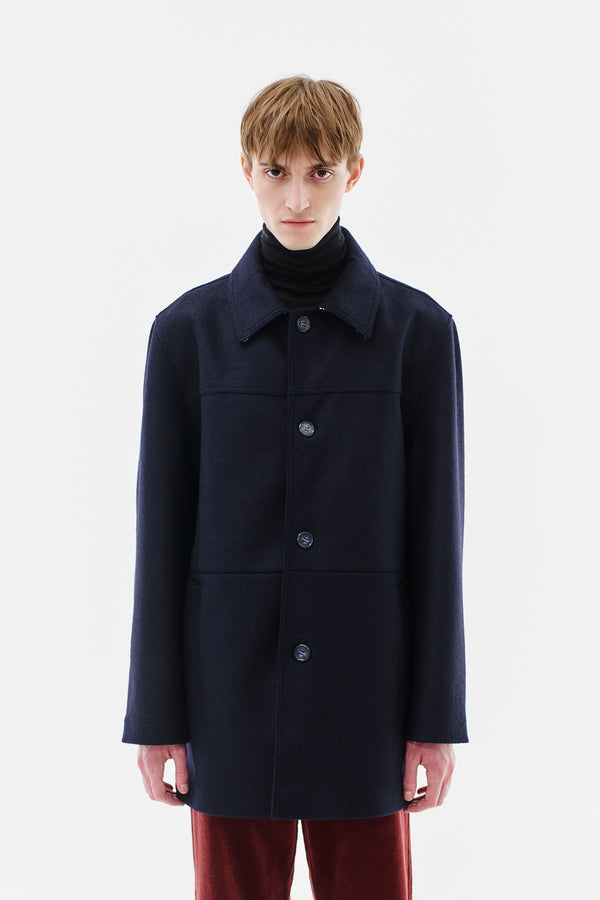 COMING SOON - Jacket Virgin Wool, Navy