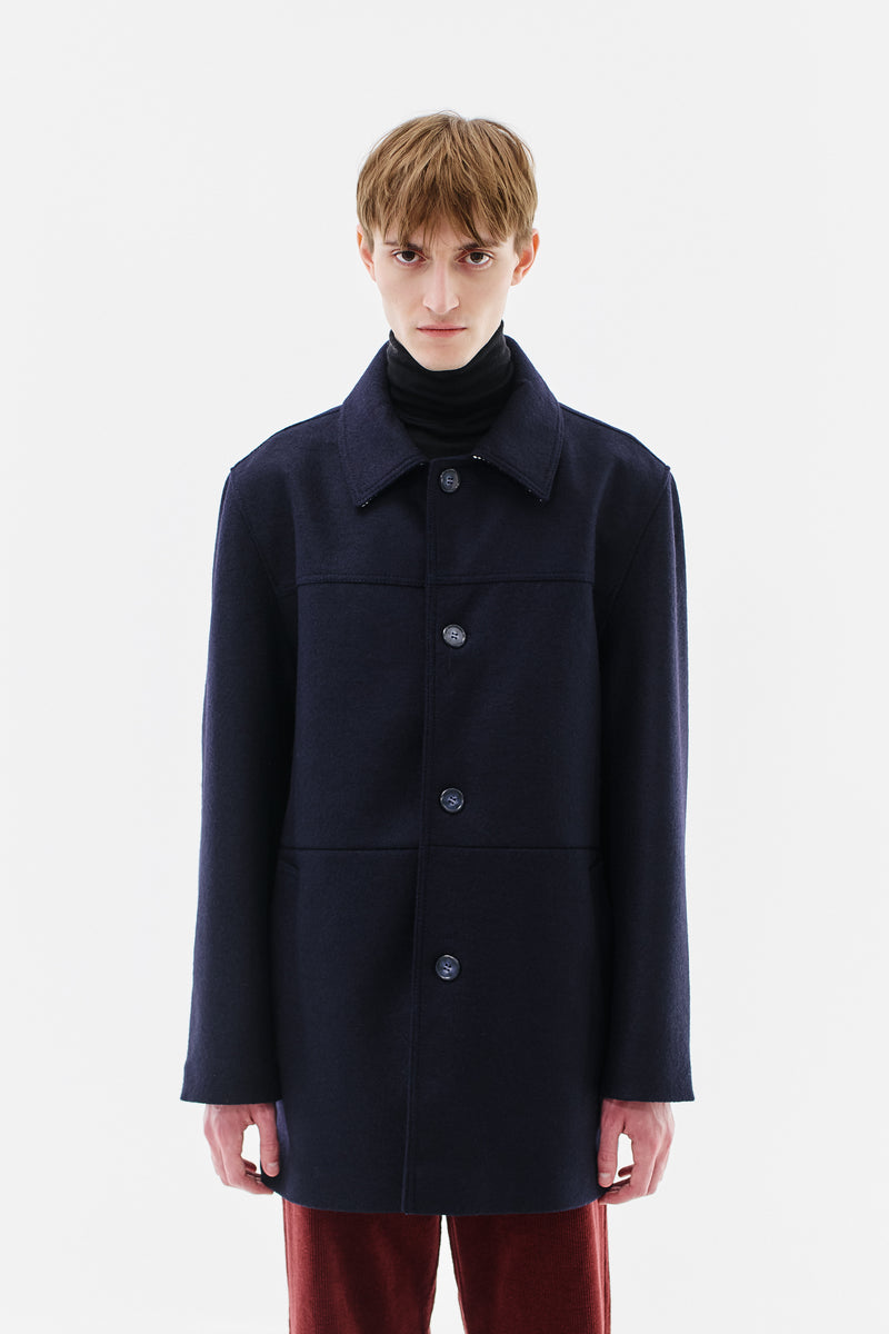 COMING SOON - Jacket Virgin Wool, Navy