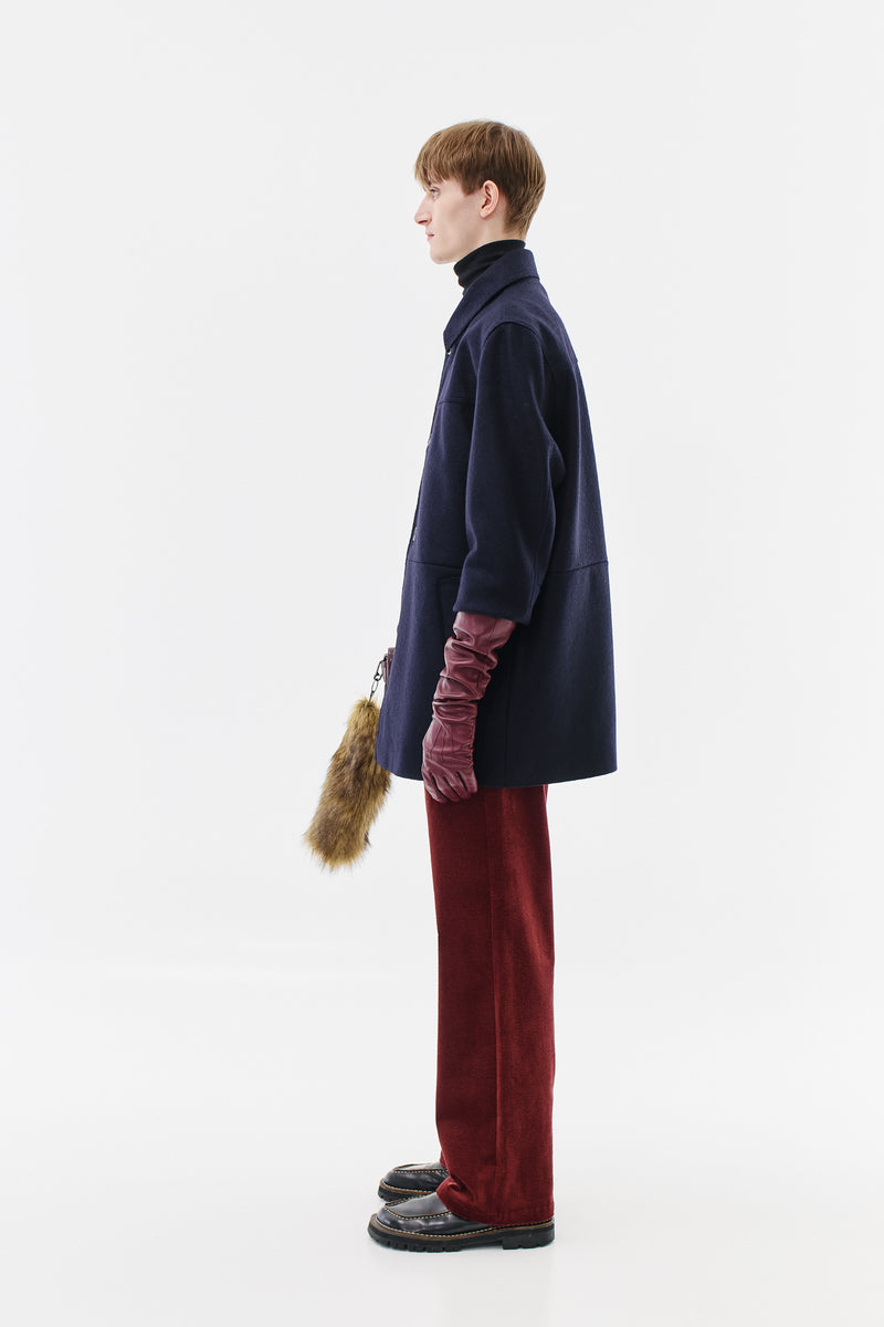 COMING SOON - Jacket Virgin Wool, Navy
