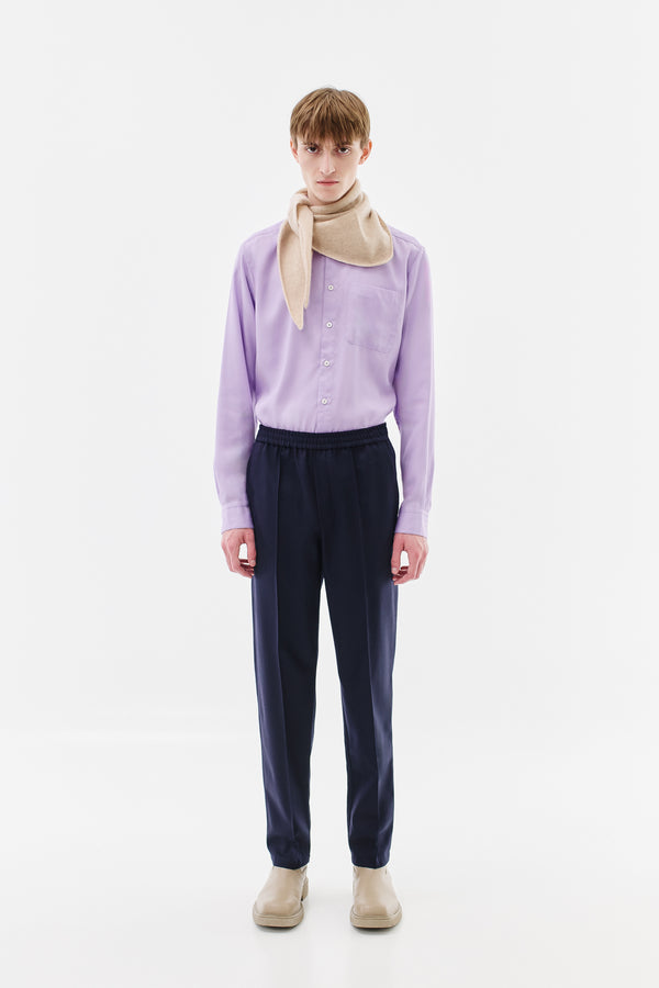 Trackpants Virgin Wool, Navy