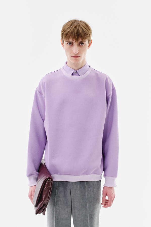 Sweater Virgin Wool, Lilac