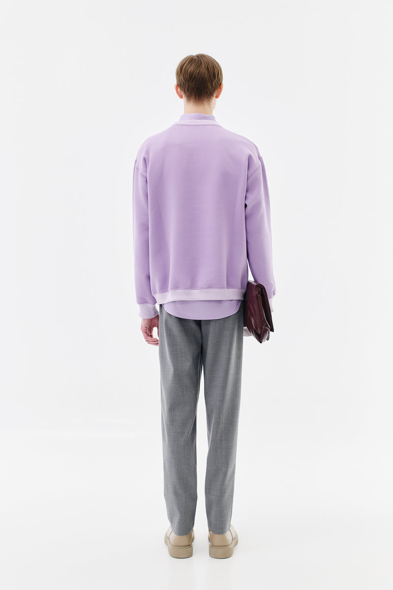 Sweater Virgin Wool, Lilac