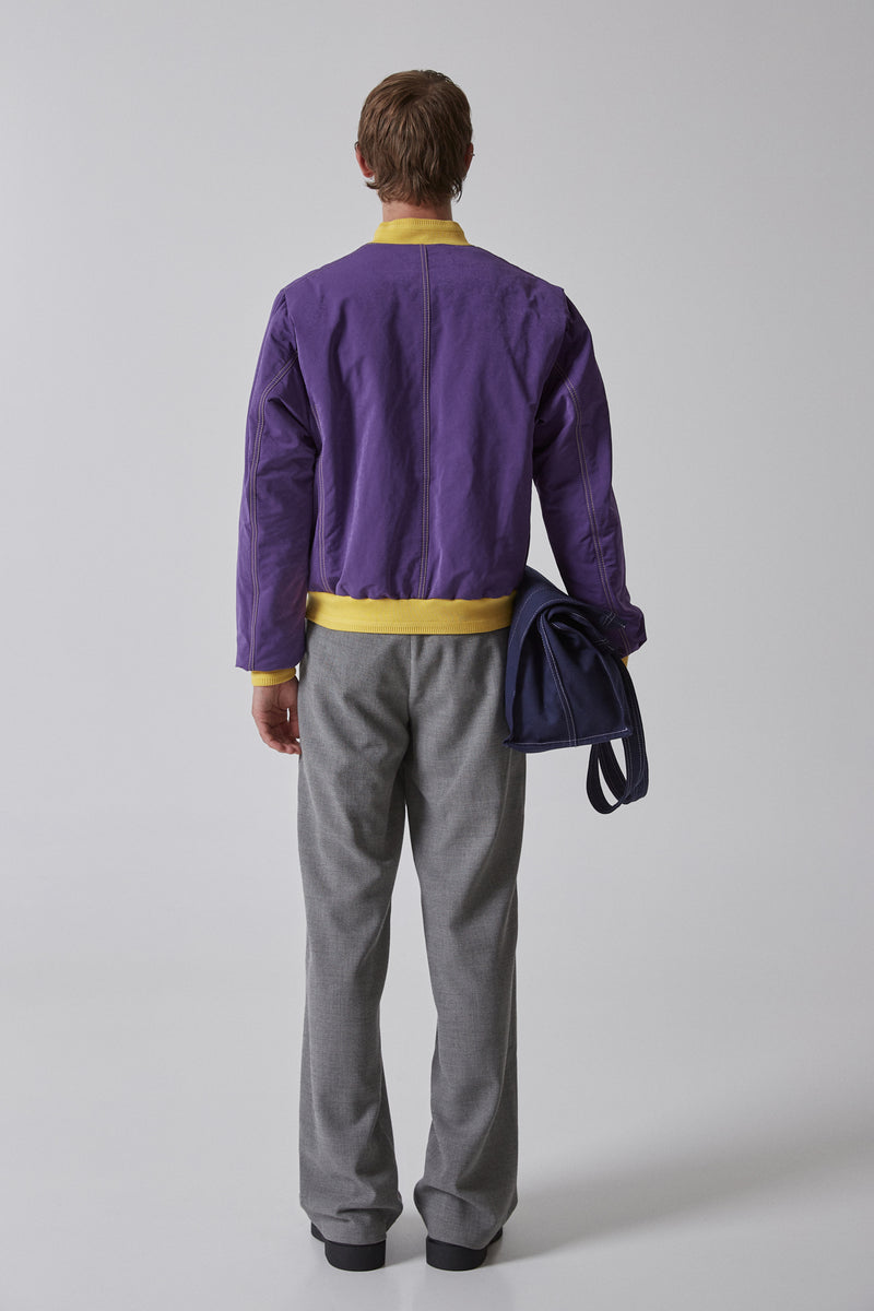 Bomber Padded Waterproof Nylon, Purple