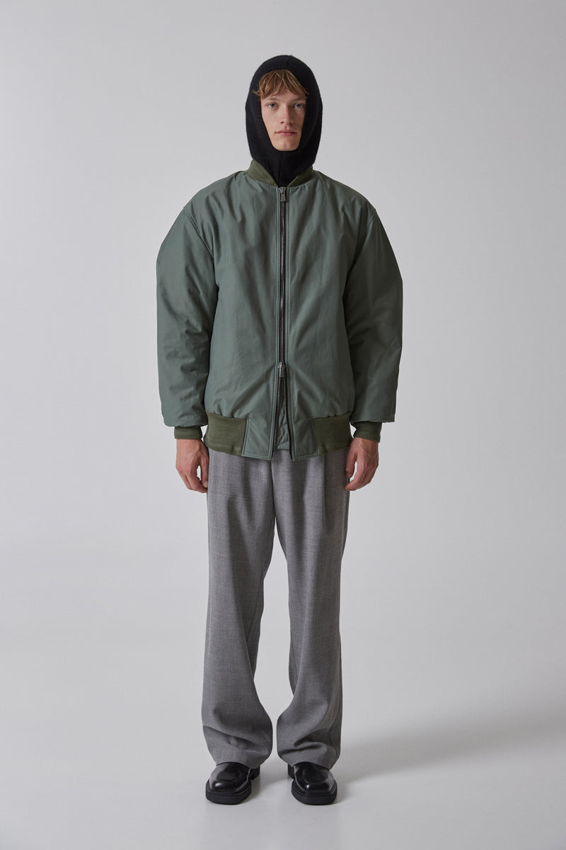 Bomber Cotton Techno Padded, Dusty Green