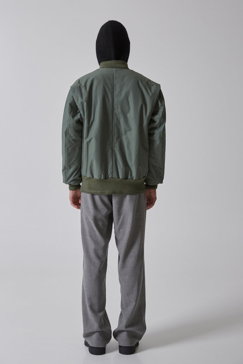 Bomber Cotton Techno Padded, Dusty Green