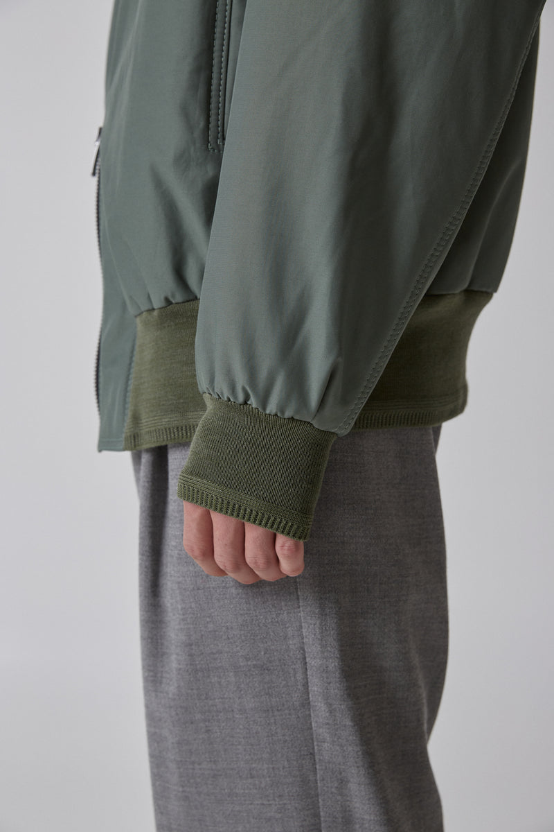 Bomber Cotton Techno Padded, Dusty Green