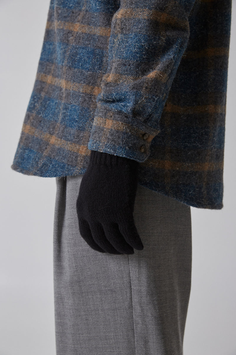 Overshirt Checked, Beige-Blue