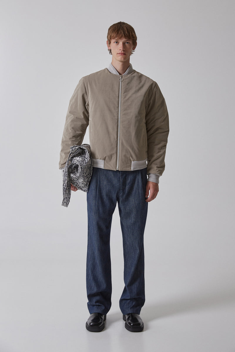 Bomber Padded Nylon Waterproof, Stone