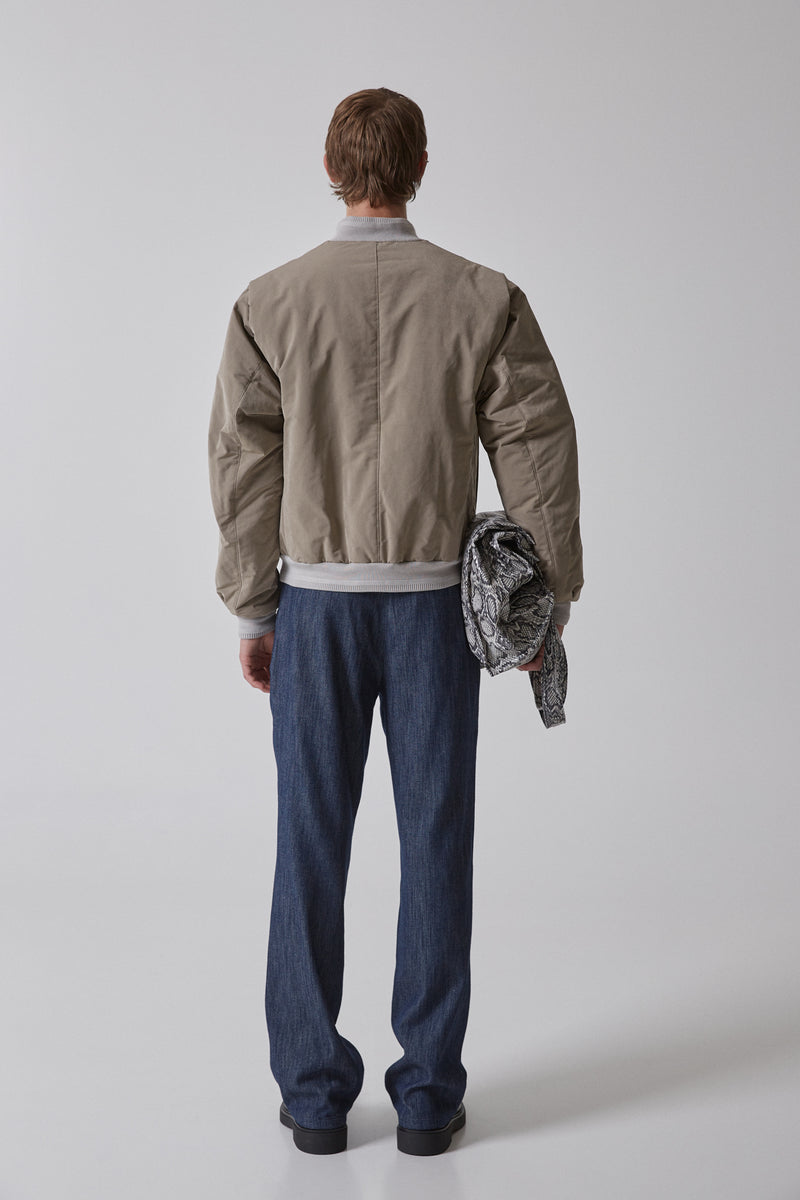 Bomber Padded Nylon Waterproof, Stone