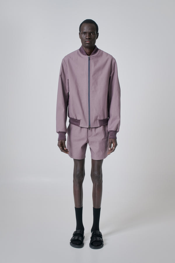 Bomber Cotton, Mauve