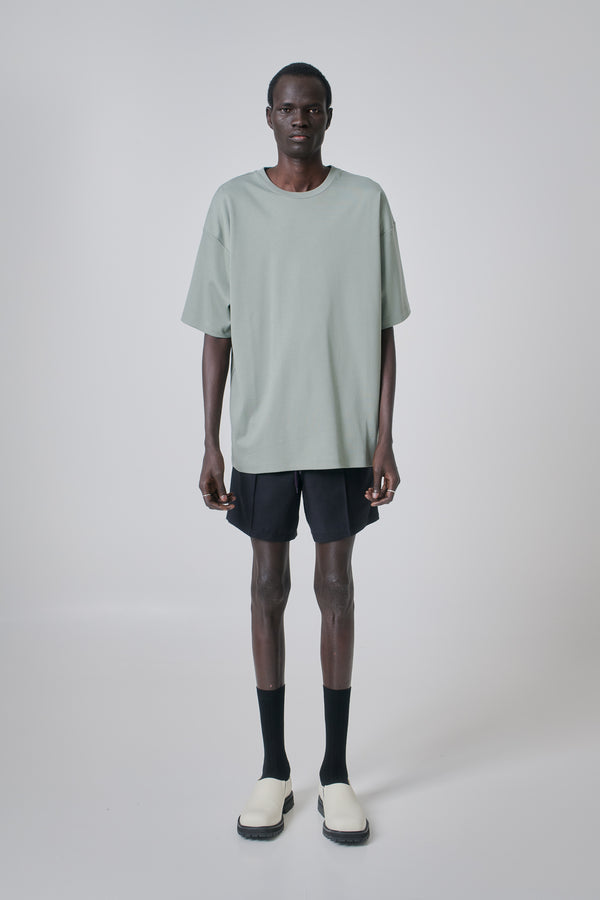 T-Shirt Oversized Bamboo Blend, Dusty Green