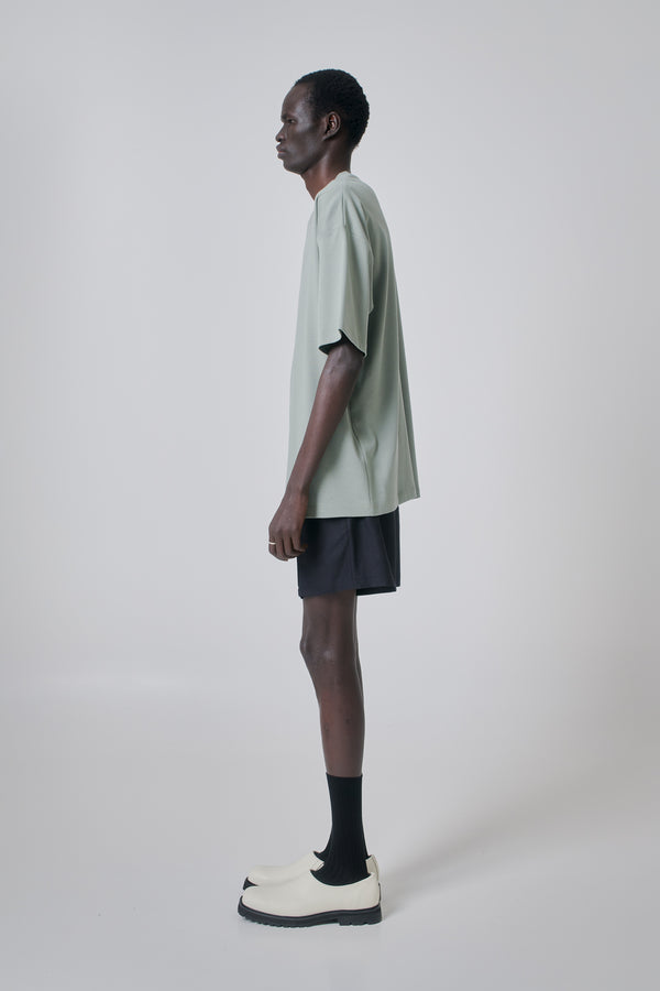 T-Shirt Oversized Bamboo Blend, Dusty Green