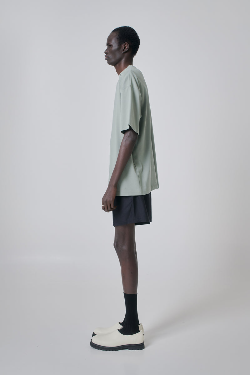 T-Shirt Oversized Bamboo Blend, Dusty Green