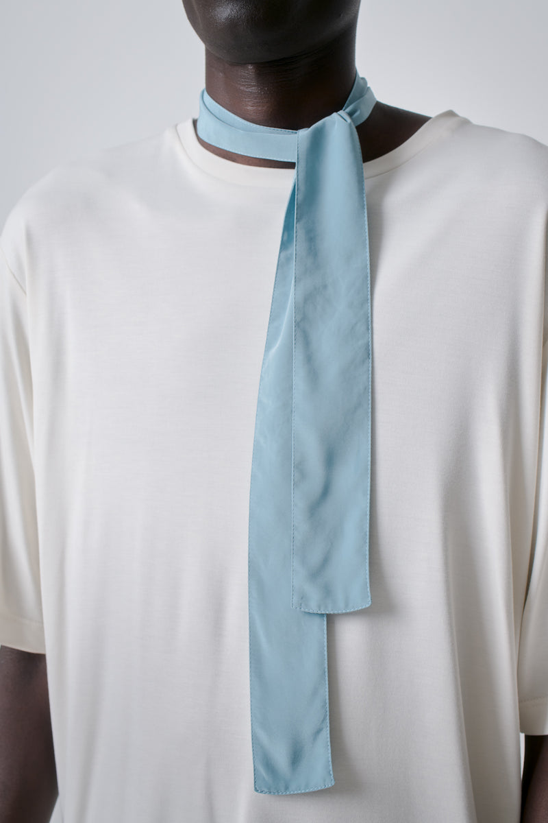 Skinny Scarf, Pastel Blue