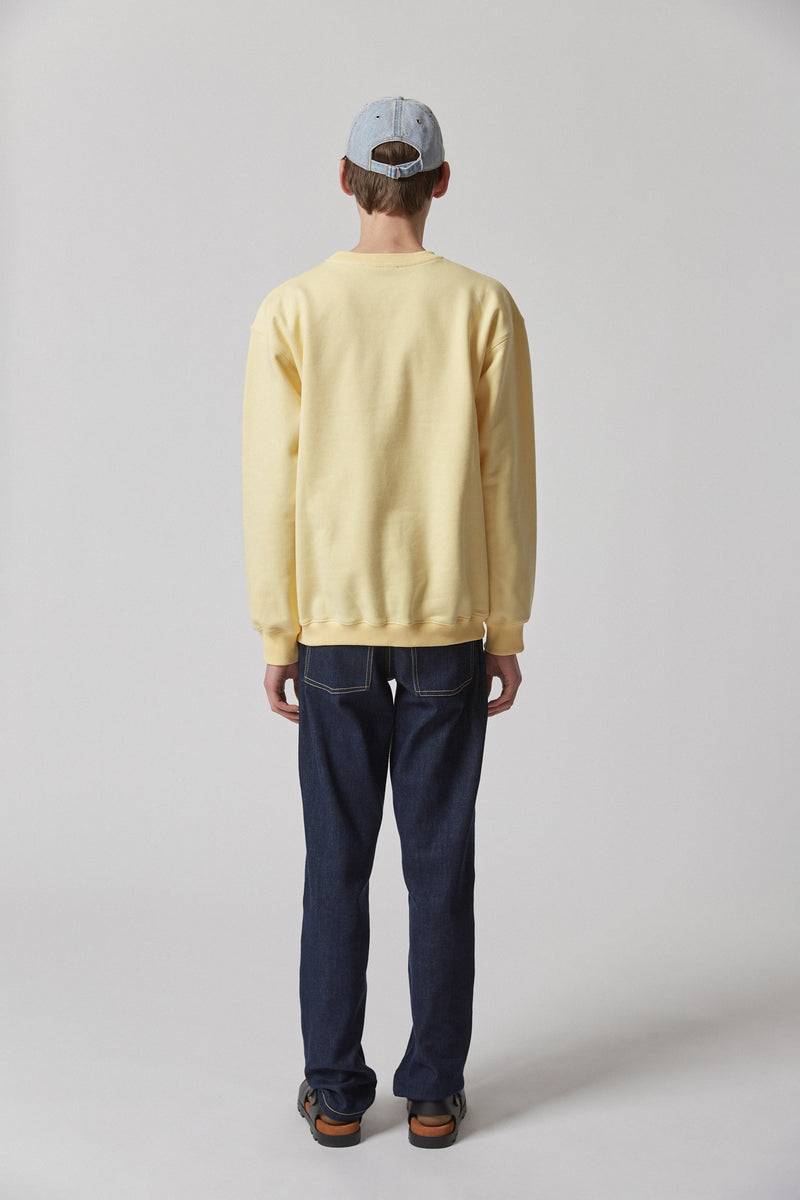 Sweater Organic Cotton, Light-Yellow