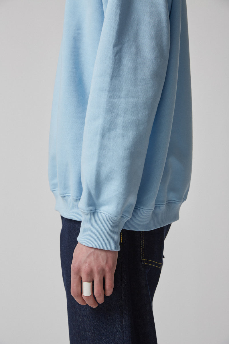 Sweater Organic Cotton, Light-Blue