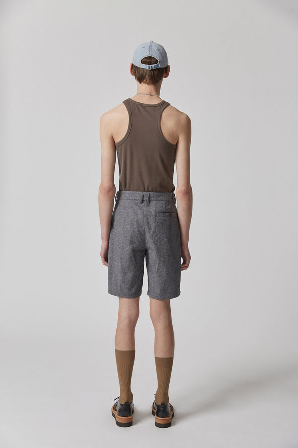Bermudas Cotton, Grey Melange