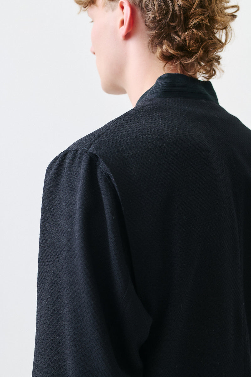 Bomber Virgin Wool, Black